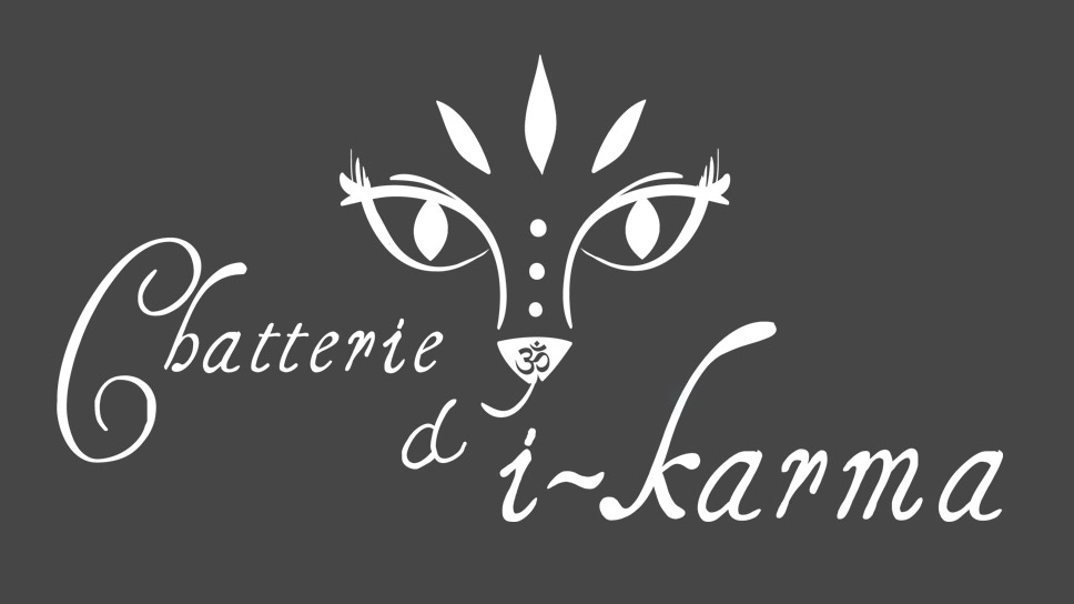 Elisabeth MORIN - graphiste La Rochelle - logo Chatterie d'i-karma
