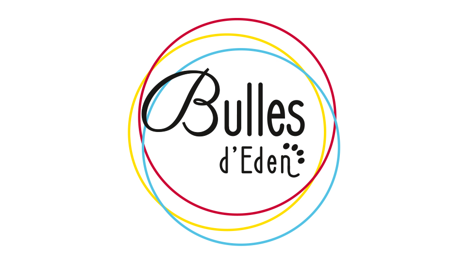 Elisabeth MORIN - graphiste La Rochelle - Logo Bulles d'Eden