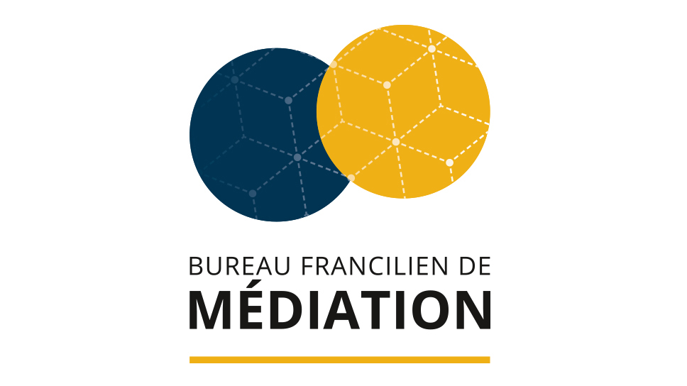 Elisabeth MORIN - graphiste La Rochelle - logo Bureau Francilien de Médiation