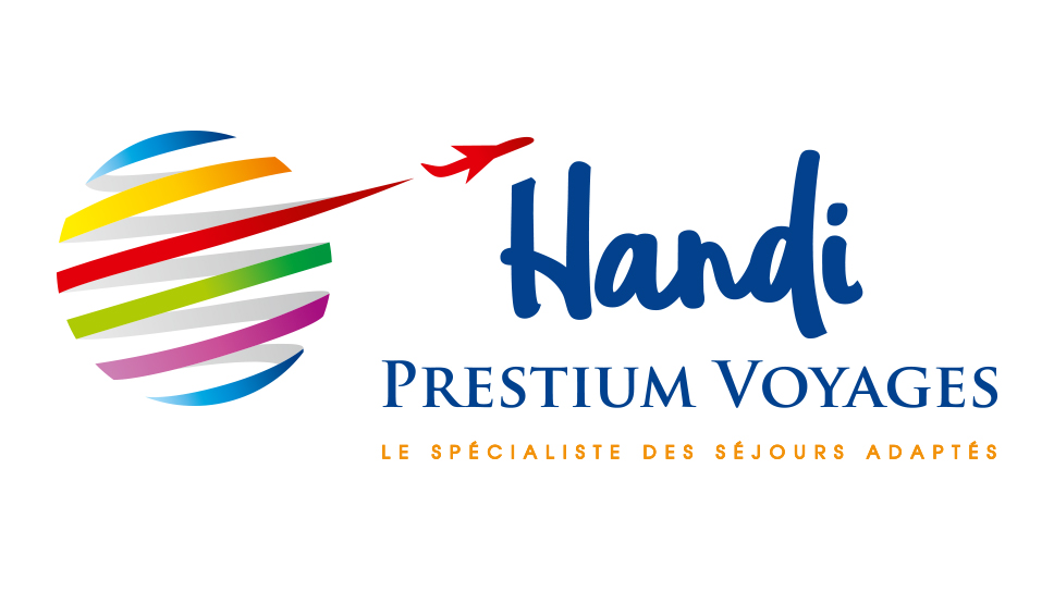 Elisabeth MORIN - graphiste La Rochelle - Logo Handi Prestium Voyages / Ludifrance